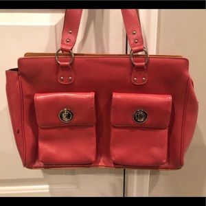 Franklin Covey Genuine Leather Purse Pink